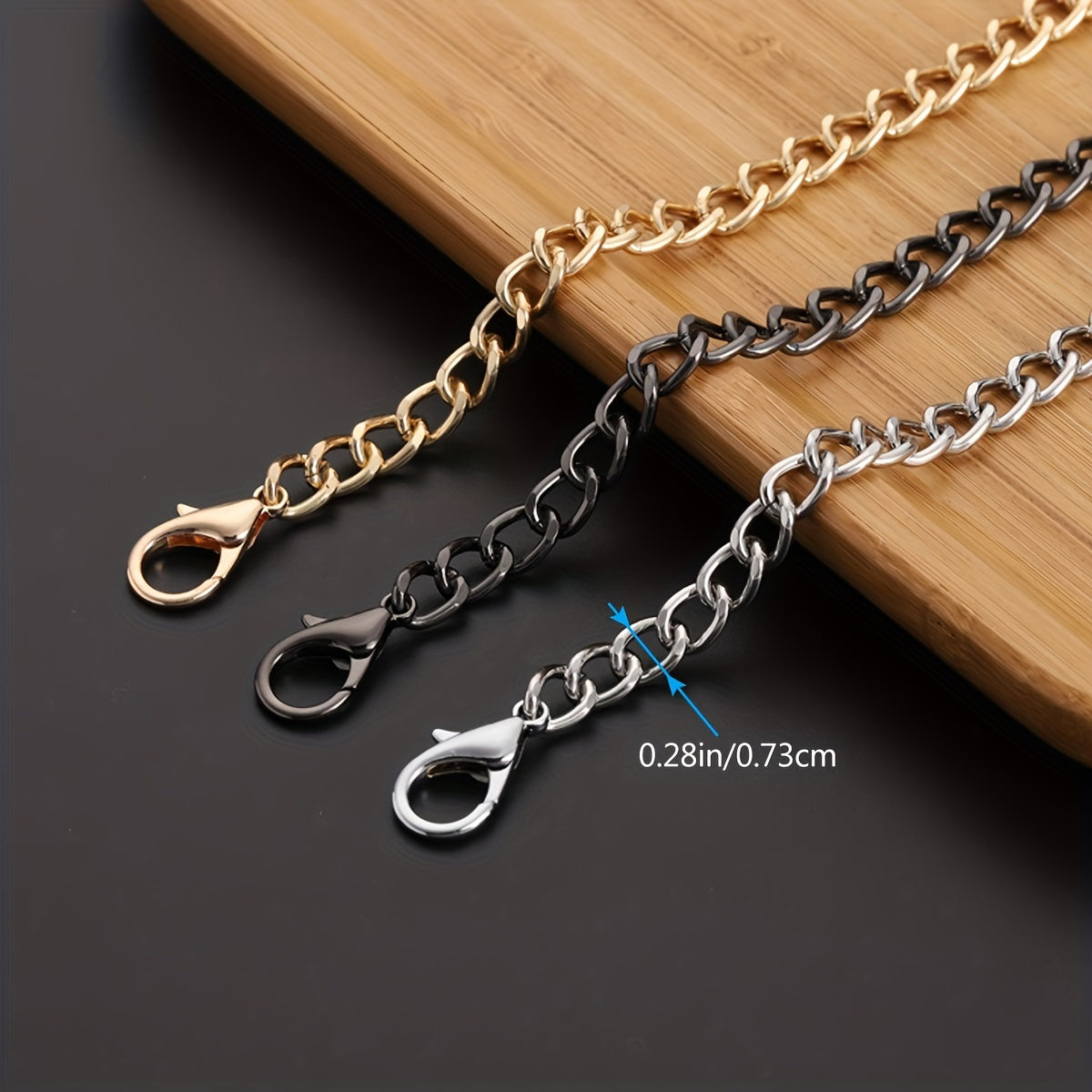 Metal Shoulder Bag Strap DIY Chain Replacement Travel Accessories