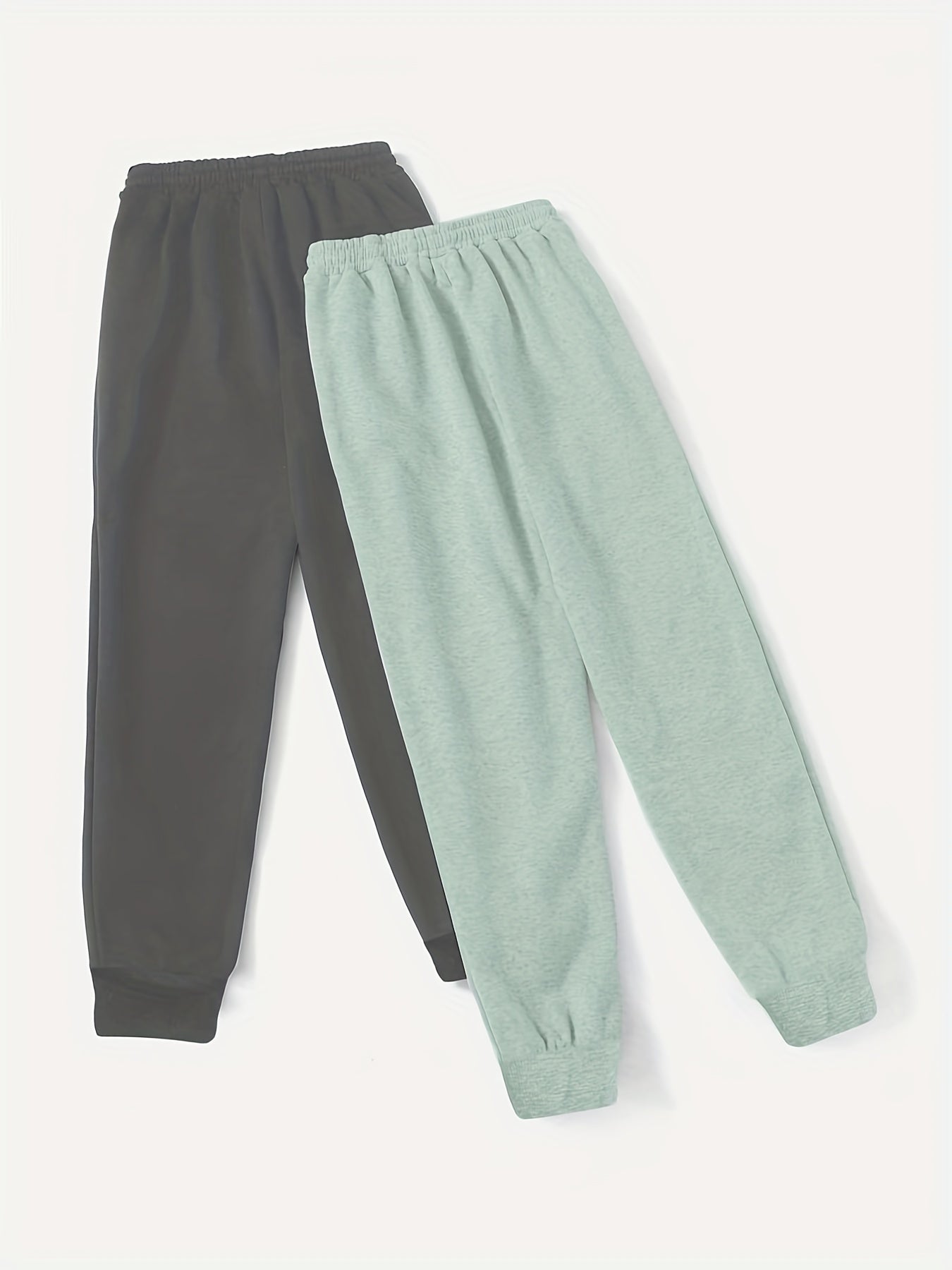 Casual Elastic Waist Jogger Pants Women's Clothing