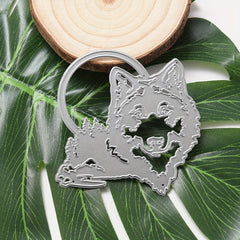 Metal Wolf Cutting Dies for Card Making Scrapbook DIY Stamping Embossing Tool