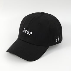 Letter Baseball Cap Unisex Sun Hat Outdoor Casual Style Girl Presents