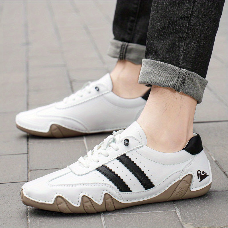 Men's Faux Leather Lightweight Casual Shoes