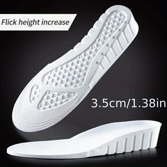 1pair Height Increase Insoles Arch Support Breathable Insoles