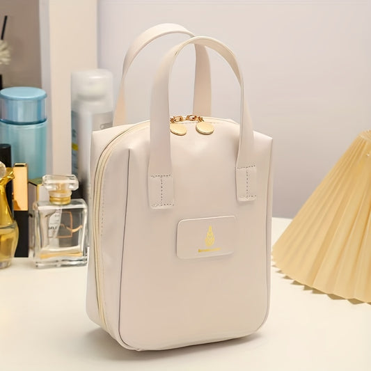 Makeup Bag Travel Case With Handle Large Capacity Toiletry Bag