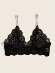Sexy Lace Triangle Cup Light Bralette