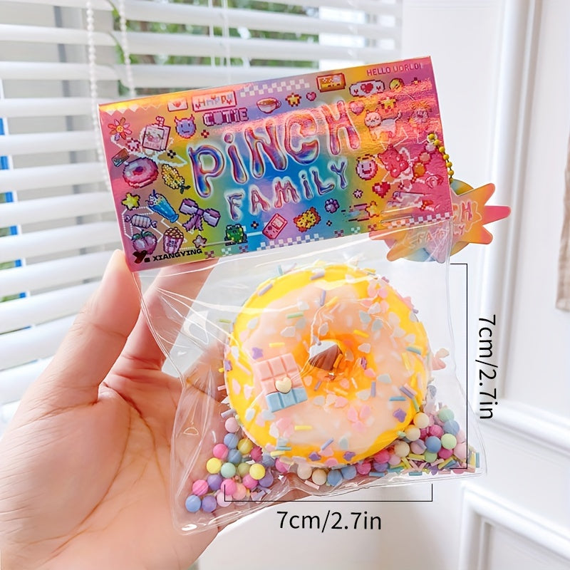 Creative Donut Squeeze Toy Decompressing Small Toy Office Casual Toy