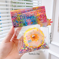 Creative Donut Squeeze Toy Decompressing Small Toy Office Casual Toy