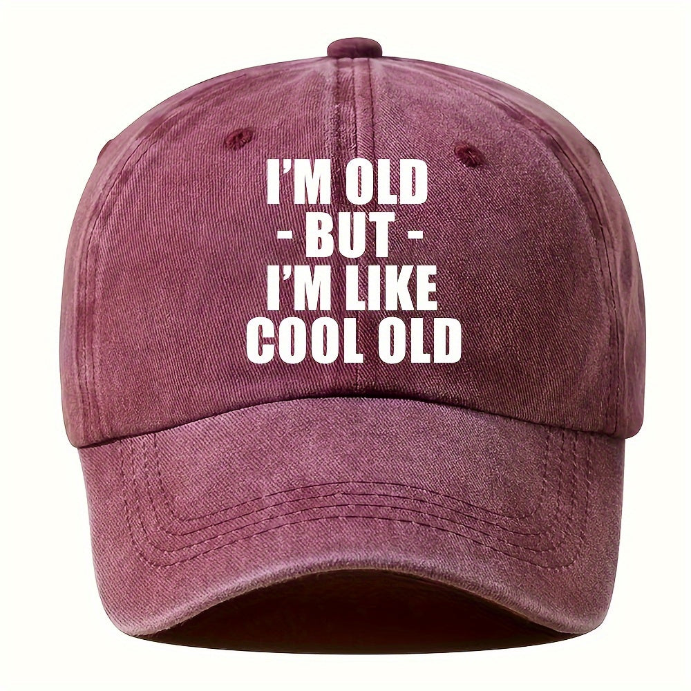 Vintage Distressed Baseball Cap Men's Sun Hat