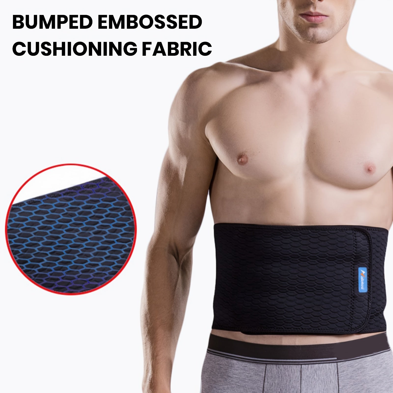 Men's Waist Support Belt for Running Fitness