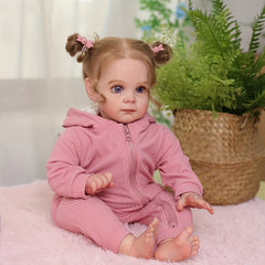 55 88 Cm Reborn Dolls Soft Body Lifelike Newborn Dolls Open Eyes Dolls