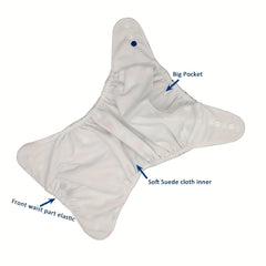 Breathable Diaper Pants & Microfiber Pad Set for Baby Training Pants