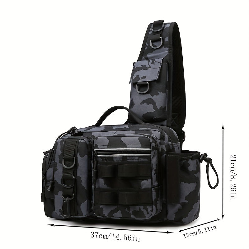 Waterproof Fishing Backpack with Multiple Compartments