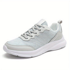 Mesh Running Shoes Lace Up Weaving Sneakers Women's Footwear