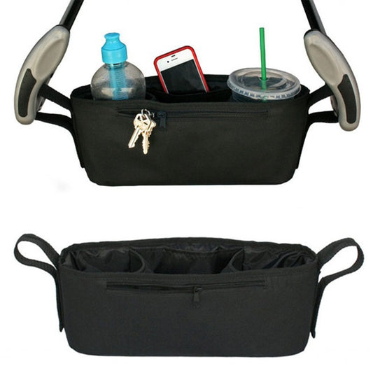Stroller Organizer Bag for Baby Carriage Pram Buggy Cart Storage Bottle Bags