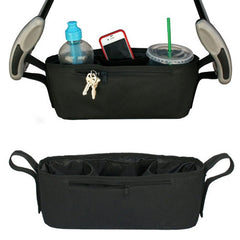 Stroller Organizer Bag for Baby Carriage Pram Buggy Cart Storage Bottle Bags