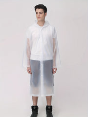 Unisex Outdoor Lightweight Poncho Raincoat for Hiking Camping Fishing