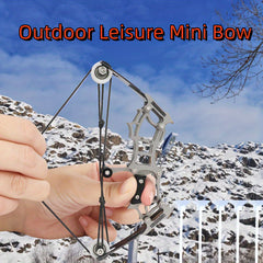 Mini Bow Decompression Toy with 5 Suction Cup Arrows