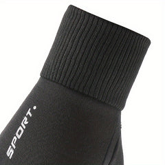 Winter Cycling Gloves Touch Screen Windproof Men's Motorcycle Gloves