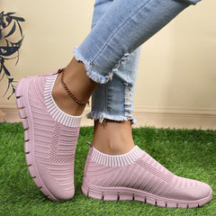 Women's Mesh Sneakers Breathable Running Shoes Lightweight
