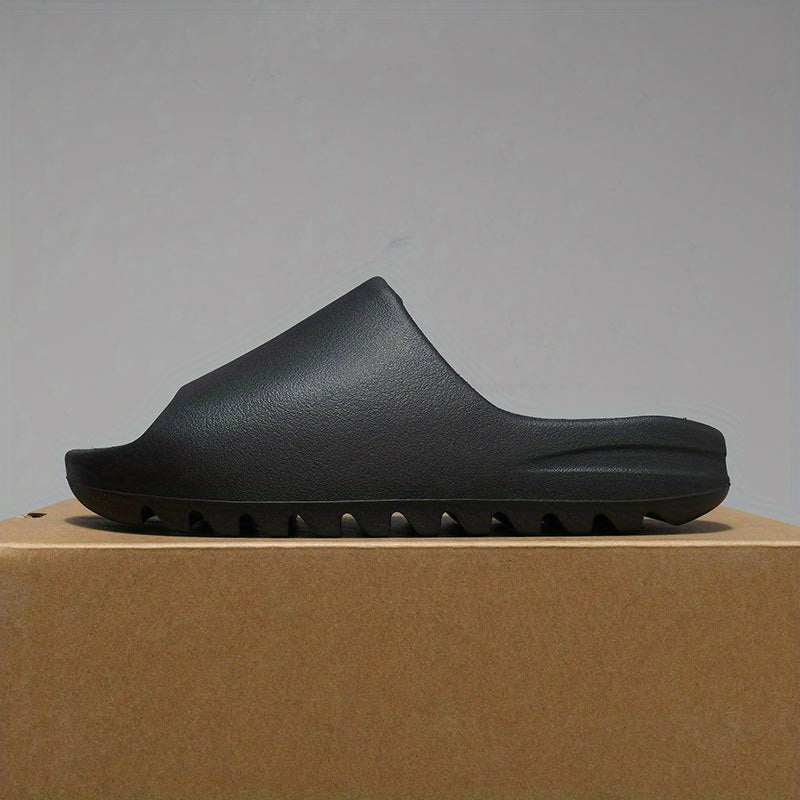Men's Non Slip Slides Lightweight Open Toe Quick Dry Slippers