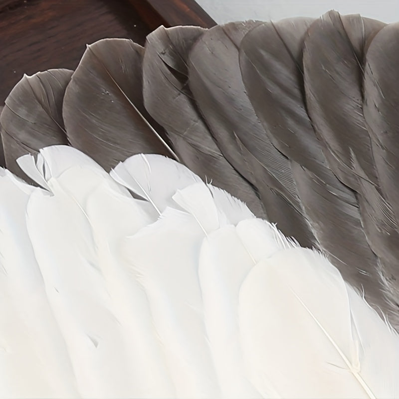 Portable Goose Feather Fan Chinese Style Vintage Fan