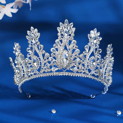 Big Crown Rhinestone Hairband Headband Party Favor Decorations