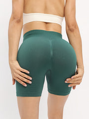 Breathable Yoga Shorts High Waist Summer Sports Running Fitness Activewear