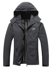 Women's Waterproof Windproof Hooded Jacket for Hiking