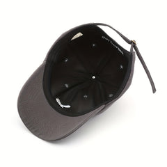 Solid Embroidery Baseball Cap Casual Dad Hats Adjustable Sun Hat