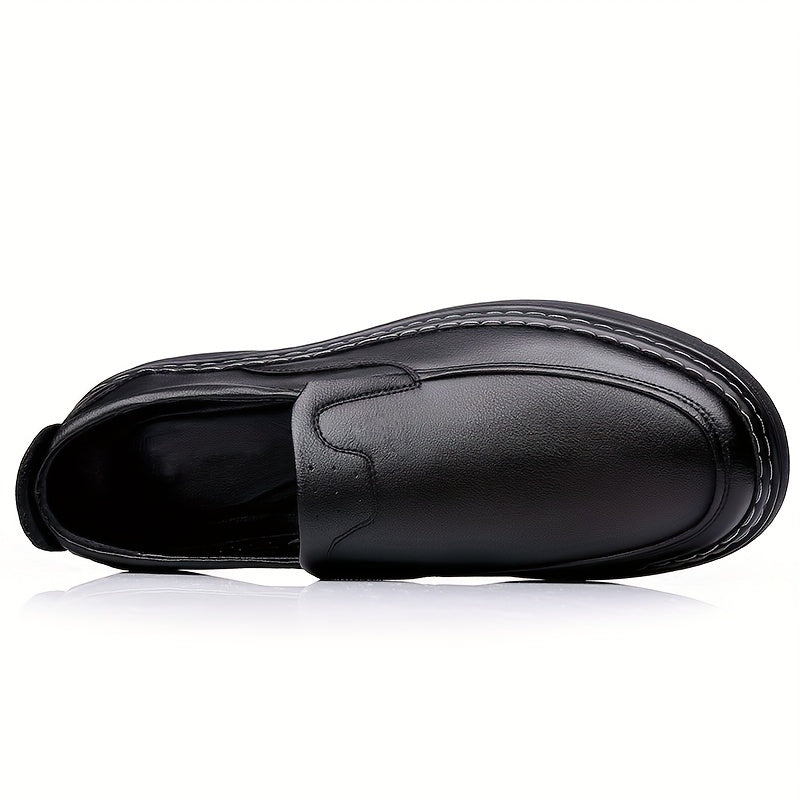 Men's Stitch Loafer Shoes Lightweight Slip On Casual Shoes