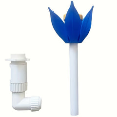 Pool Fountain Jet Adjustable Waterfall Lotus Shape Pool Nozzle Sprinkler