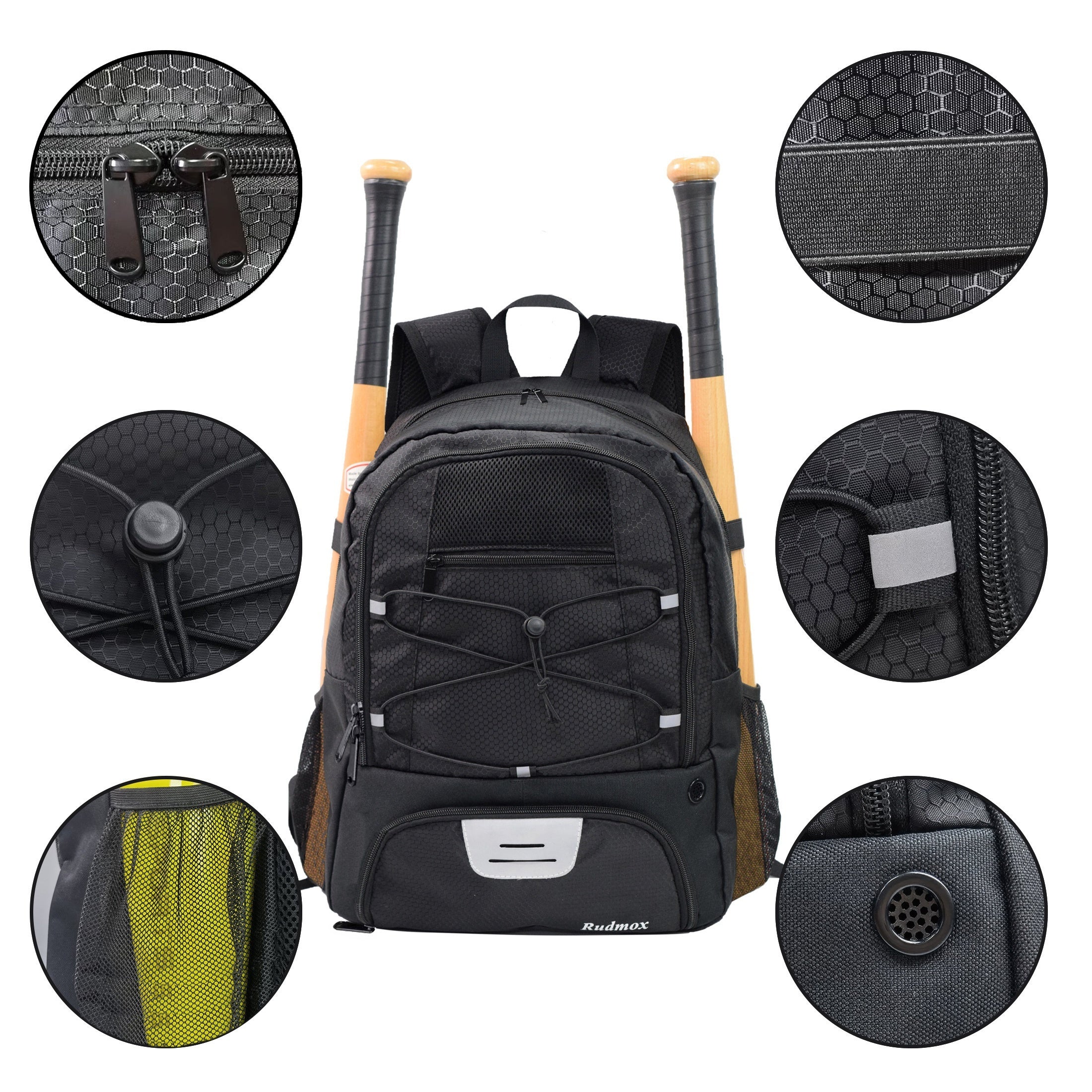 Soccer Ball Bag Cleat Shoes Ball Compartment Backpack