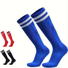 Anti Slip Football Socks Moisture-wicking Over The Calf