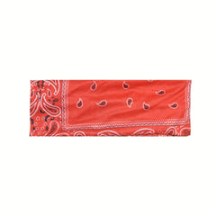 Boho Style Headband Sports Sweatband Paisley Printed Hair Band Leopard Pattern