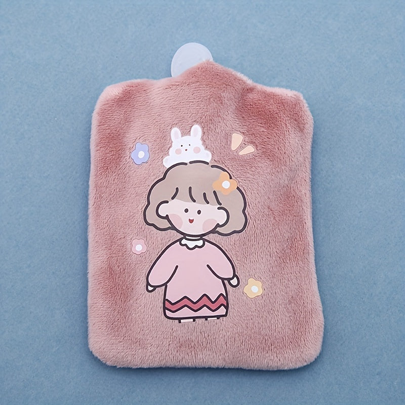 Cartoon Plush Hot Water Bag Hand Warmer