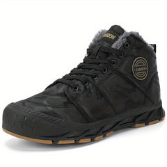 Men's Snow Boots Winter Thermal Shoes Windproof Hiking Boots