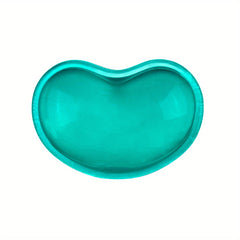Heart Design Explosive Crystal Wrist Mouse Pad with Silicone Hand Rest