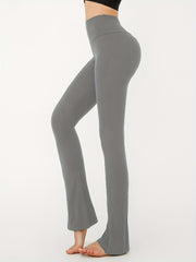 Women's High Waisted Flare Pants Soft Bootcut Tummy Control