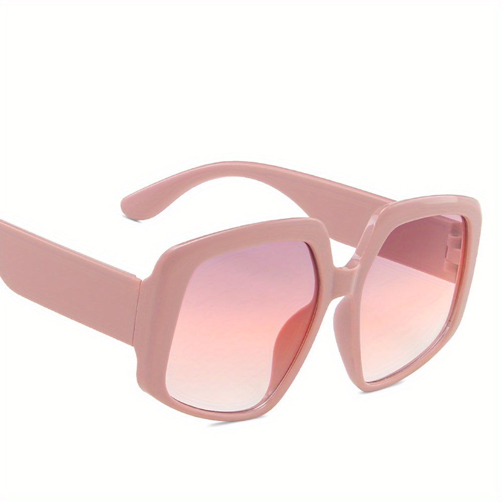 Retro Geometric Sunglasses Tortoiseshell UV400 Sun Shades