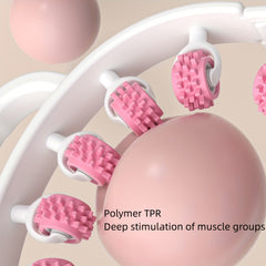 Circular Leg Clamp Yoga Massage Roller Exercise Equipment