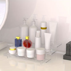 3 Tier Spice Rack Organizer Acrylic Tiered Medicine Cabinet Organize