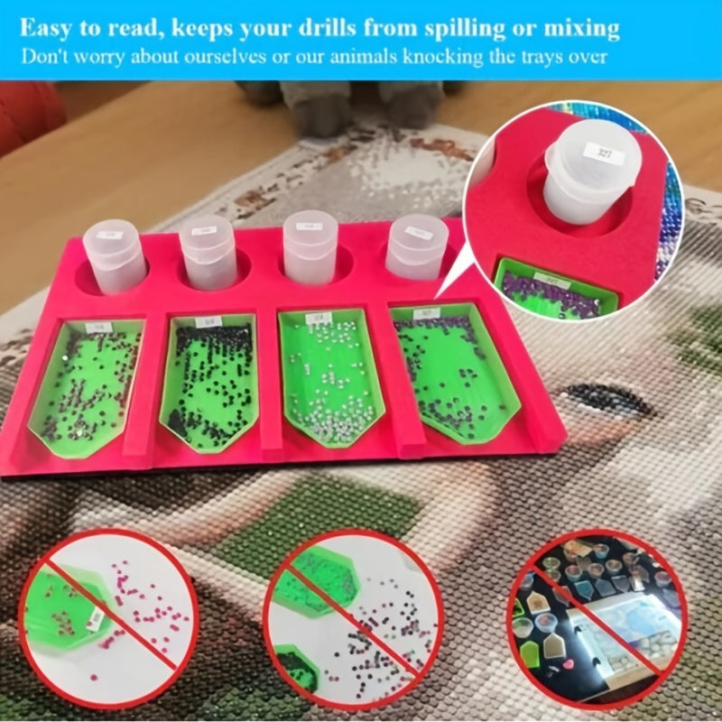 Diamond Painting Accessories Tray Organizer Storage Boxes Containers