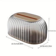 Modern Desktop Tissue Box Holder Automatic Lifting Style