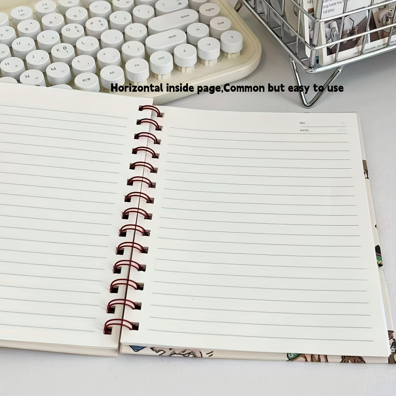 A5 Little Animal Coil Book - Good looking Dog Notebook