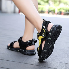 Boys Open Toe Sandals Breathable Lightweight Non-slip for Spring Summer