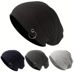 Hip hop Hat Thin Knitted Hat Solid Beanie Cap
