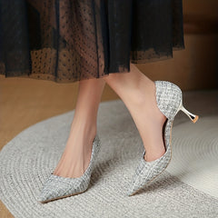 Women's Pointed Toe Stiletto Heels Dress Pumps