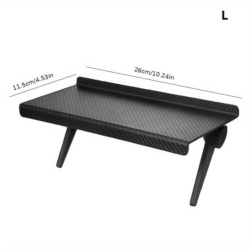Adjustable Monitor TV Screen Shelf No Punching Storage Rack