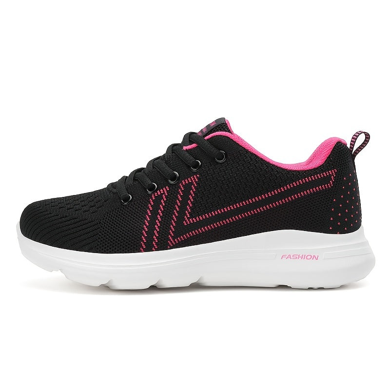 Women's Casual Breathable Lightweight Running Shoes Low Top Outdoor Travel Shoes