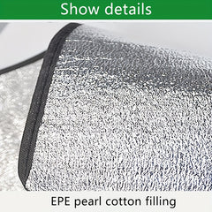 Waterproof Ground Mat Double Sided Aluminium Foil Blanket for Outdoor Camping