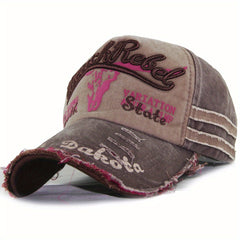 Vintage Washed Denim Baseball Cap Trucker Hat